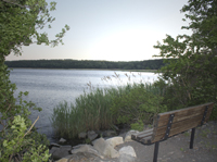 Photo of Bench on Piermont Pier